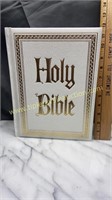 Vintage family Bible blank illustrated
