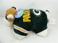Green Bay Packers Pillow Pets Cow with Jersey