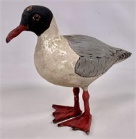 Composition seagull, 12" long, 9.75" tall, 3.5"
