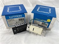 2 Lutron Electrical Items, Untested