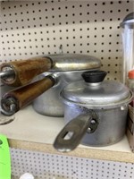 Vintage Aluminum Cookware & Fryer