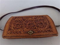 Vintage leather purse