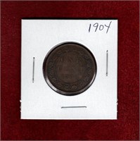 CANADA 1904 LARGE PENNY