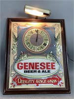 Genesee Beer & Ale Mirrored Advertisement