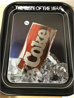 Coke "the Taste Of The Year", Metal Serving Tray