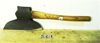 Initialed, “W.W.” left-hand side broad axe w/