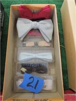 Assorted antique bow ties
