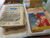 Assorted newspaper clipping & articles