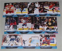 Lot of 12 2023-24 Upper Deck Extended Canvas cards