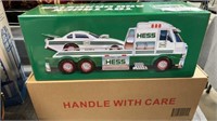 Hess toy truck and dragster