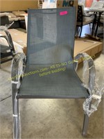 3 Style Well stacking sling chairs (BENT FRAMES)