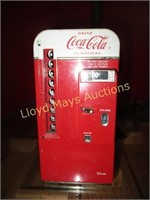 Coca Cola Metal Coke Machine Dime Bank