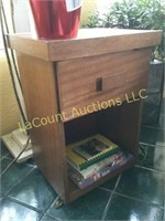 small side table book shelf plant stand