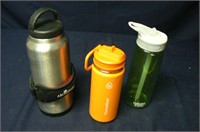 SET OF 3 WATER BOTTLES