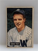 1951 Bowman #41 Eddie Yost Washington Senators