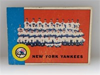 1963 Topps #247 New York Yankees Team