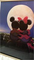 87’ Framed Mickey and Minnie Mouse Poster 28