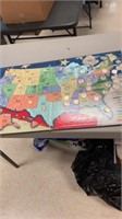 State map/with quarters( 24 quarters )