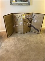 Asian style fold up dressing wall
