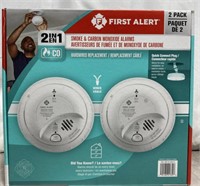 First Alert 2 In 1 Smoke And Carbon Monoxide