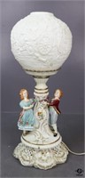 Richard Klemm Porcelain Dresden Lamp