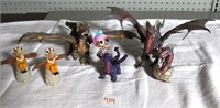 Dragon Toy Figures Lot