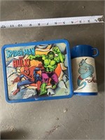 Vintage Spider-Man/ Incredible Hulk metal