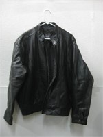 Men's MOB Leather Jacket Size XL Some Wear