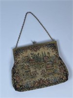 FRENCH TAPESTRY SNAP PURSE
