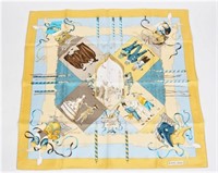 Hermes, "Le Carnaval de Venise" Silk Scarf