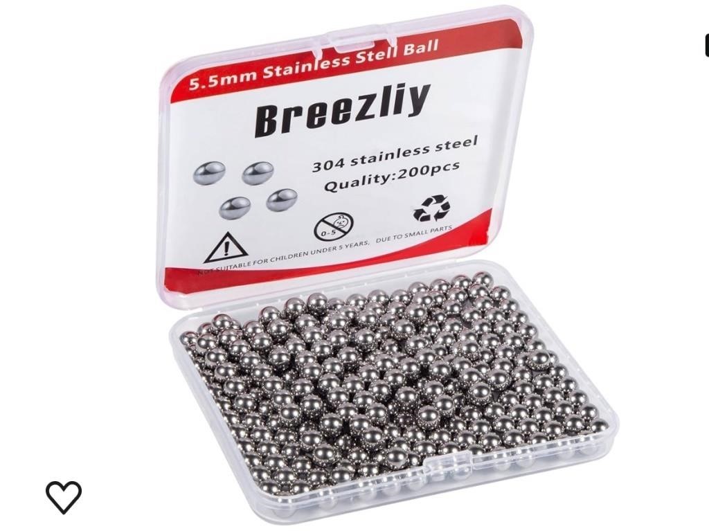 Breezliy 200 pcs Paint Mixing Balls Stainless