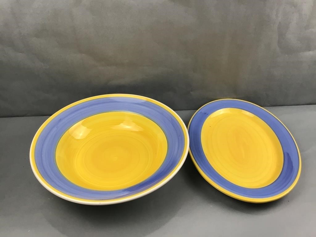 Furio Home large matching bowl & platter