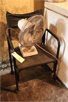 Rolling Chair & Fan