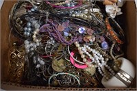 18 Pounds Assorted Jewelry. Some For Repurpose