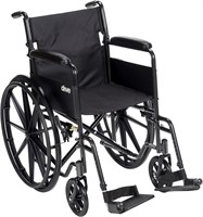 Drive Medical Silver Sport 1 Folding Wheelchair