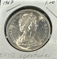 Canada 1967 Silver Coin!