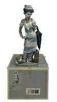 Lladro "On the Move" Clown Porcelain Figurine