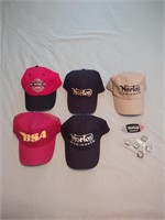 Norton and BSA Hats, Patch and Rings