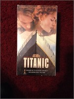 SEALED-Vintage Titanic VHS Tape x2