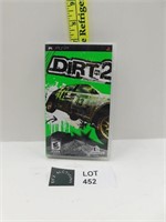 PSP DIRT 2 GAME WITH INSTRUCTIONS