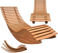 $170  Chaise Lounge - Outdoor Rocking Lounger Chai