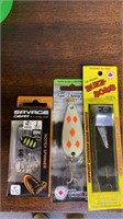 Fishing lures x 3