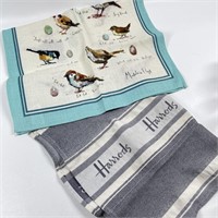 Madelein Floyd Linen Bird Towel & Harrod’s Towel