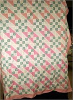Hand-Stitched Quilt Top 69x83 - #7