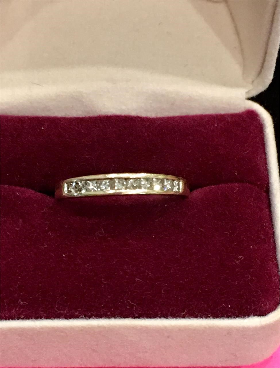 14K Gold & Diamond Band