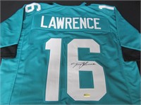 Trevor Lawrence Signed Jersey EUA COA