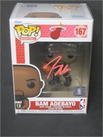 Bam Adebayo Signed Funko Pop GAA COA