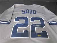 Juan Soto Signed Jersey EUA COA