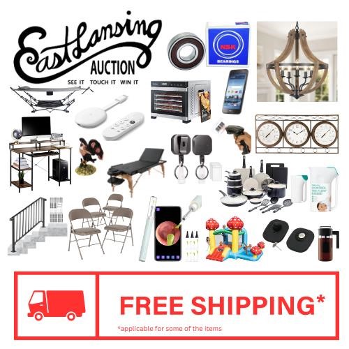 East Lansing Auction - FREE US Shipping June 13th