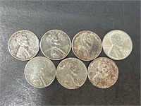 Seven Steel Pennies